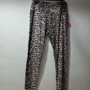 Skylee size L Leopard Print Women's Pants maternity